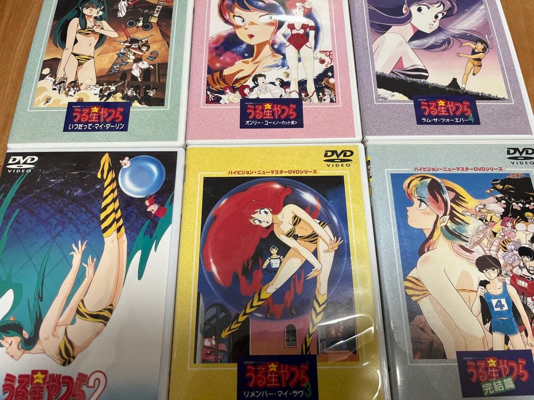 うる星やつら 劇場版　6枚セット　dvd