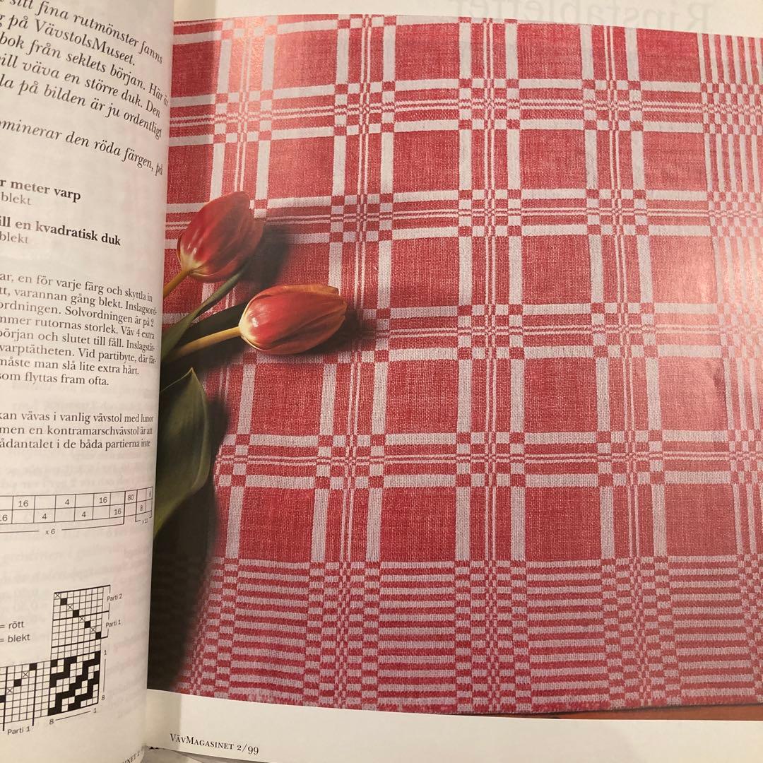 北欧の織物雑誌 VAV MAGASINET 他　26冊セット　組織図多数掲載有