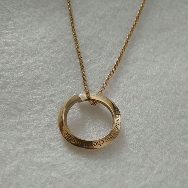 【Jouete 】ジュピター リング ネックレス ゴールド　リング型 サークル