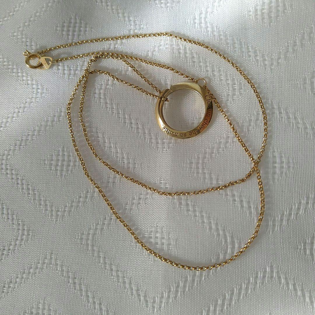 【Jouete 】ジュピター リング ネックレス ゴールド　リング型 サークル