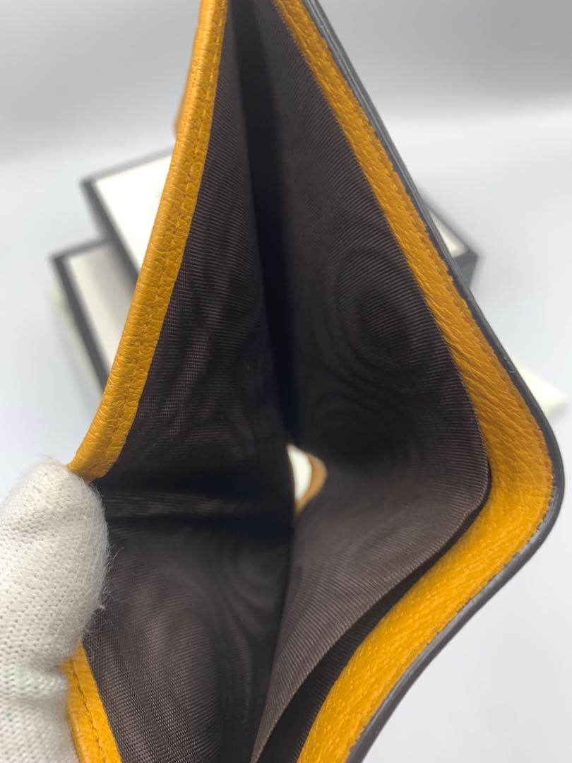 【希少】GUCCI ネオヴィンテージ　折り財布　GGスプリーム　レア P55