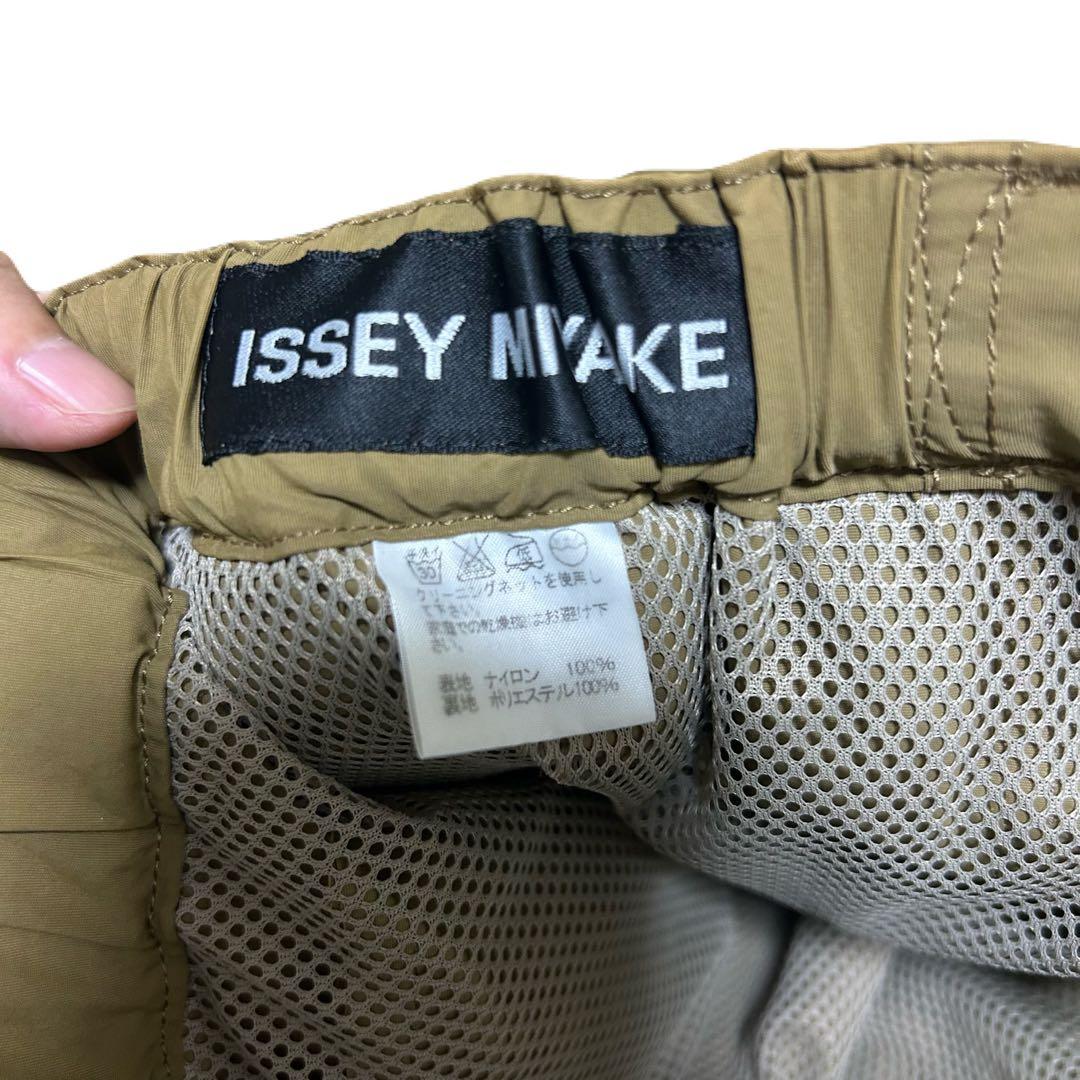 04AW issey miyake イッセイミヤケ サイドジップ　ワークパンツ