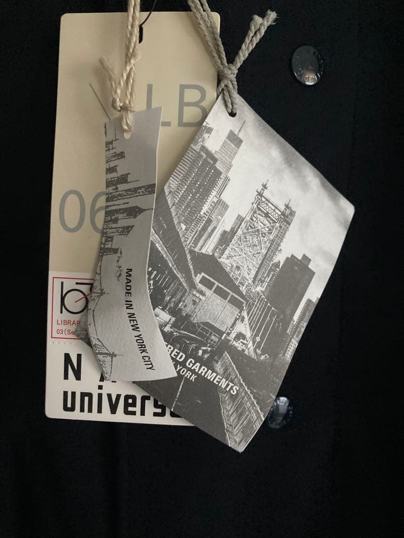 新品半額以下 エンジニアードガーメンツ ファイヤーマン ダッフルコート navy