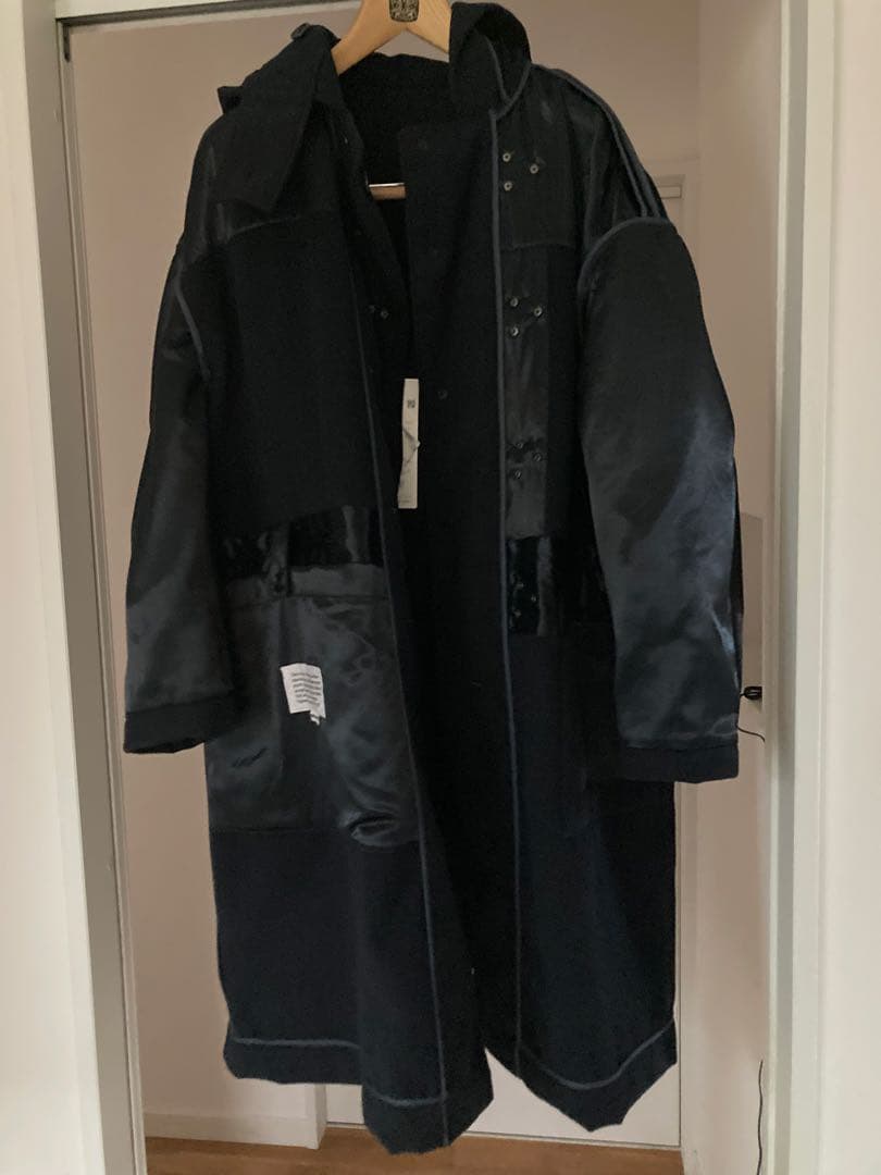 新品半額以下 エンジニアードガーメンツ ファイヤーマン ダッフルコート navy