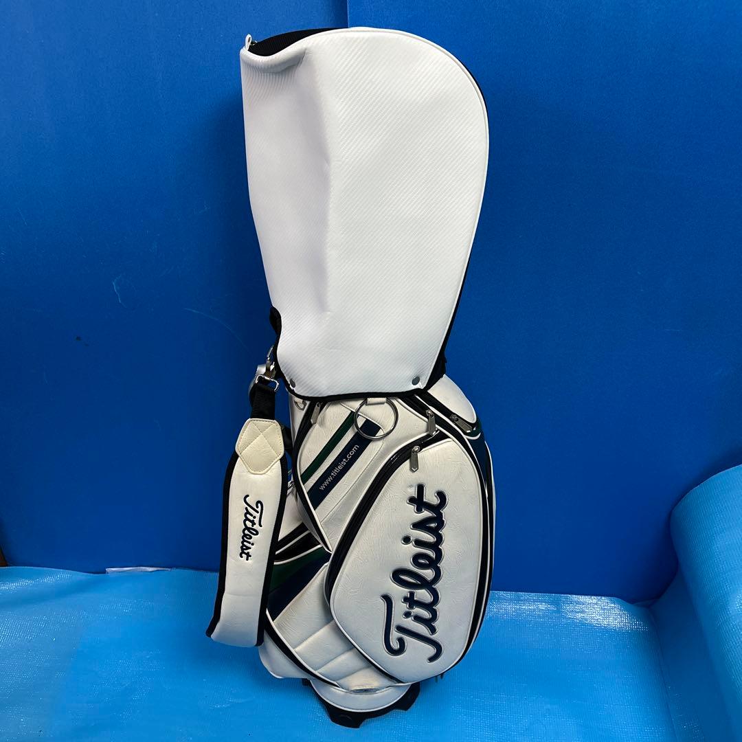 Titleist キャディバッグ ホワイト/グリーン