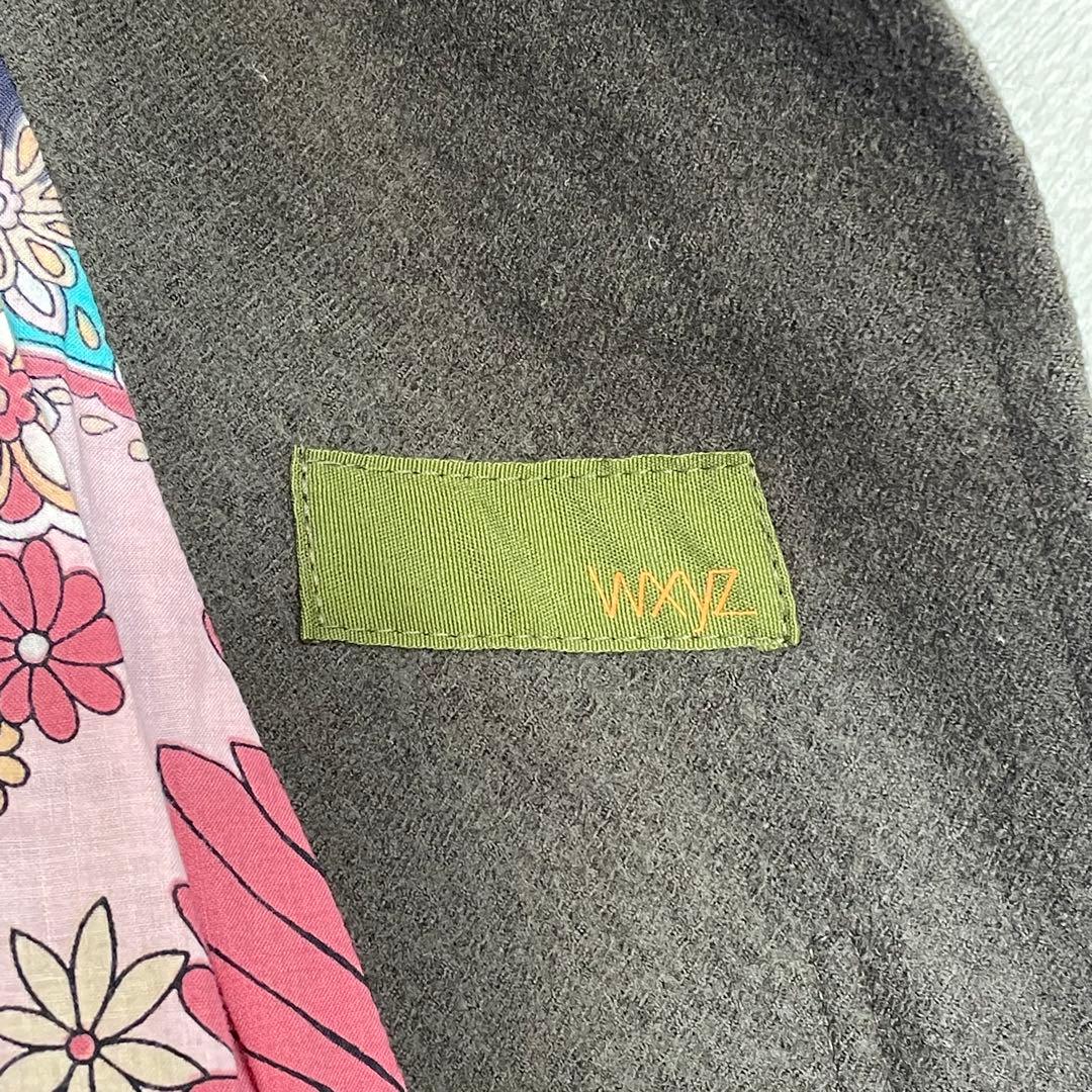 ワイズビス ヨウジヤマモト スーパーロングウールコート F 花柄 着丈130cm