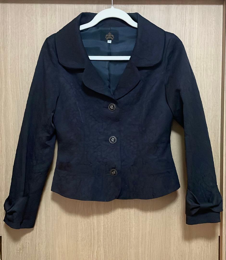 MIHO MATSUDA ジャケット スカート セットアップ リボン付き