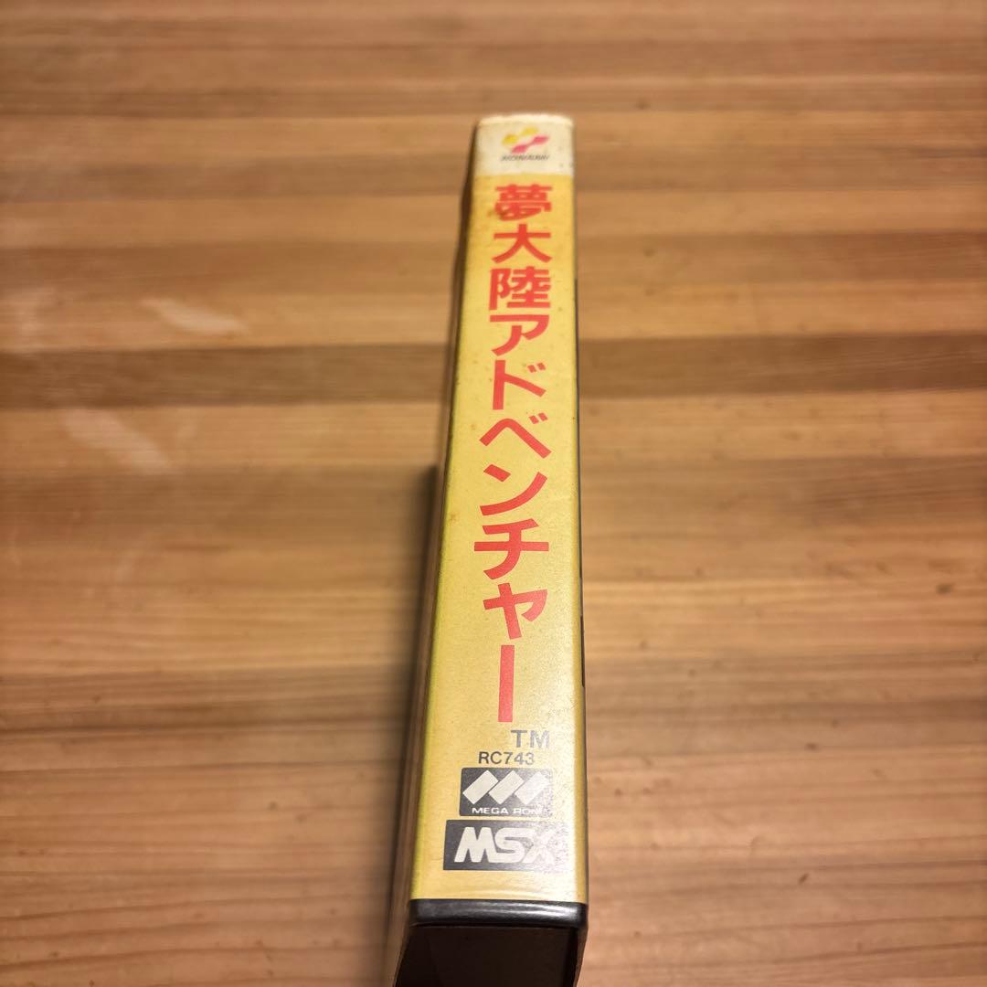 KONAMI コナミ　夢大陸　アドベンチャー