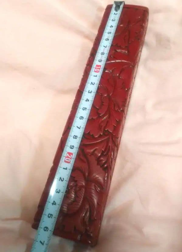 専用　　木彫り堆朱(きぼりついしゅ) 新潟村上伝統工芸品