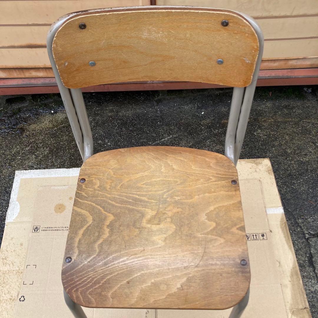 3点セット チトセ 学校 椅子 レトロ EFG