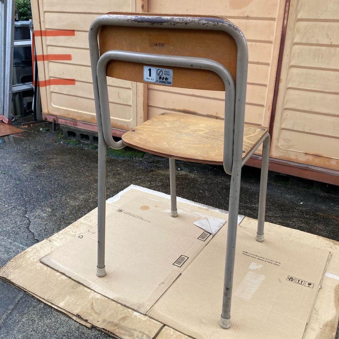 3点セット チトセ 学校 椅子 レトロ EFG