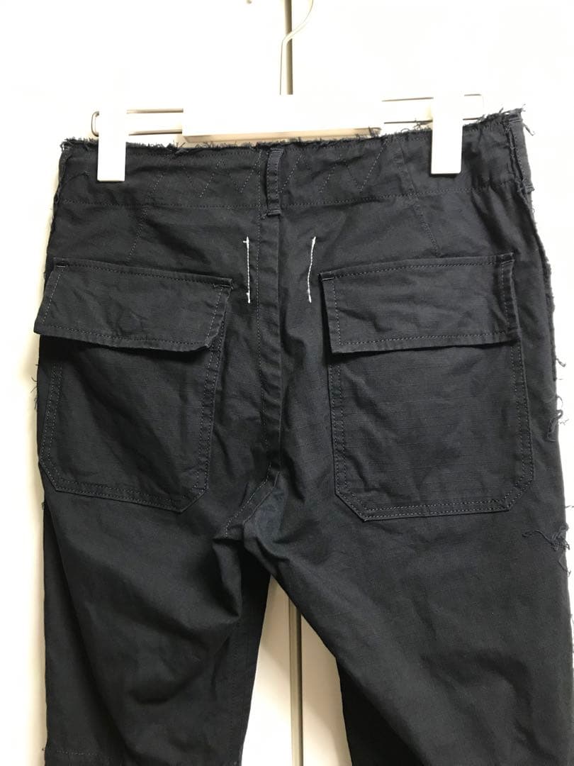 格安　名作　ソロイスト　ファティーグパンツ　soloist ネイビー