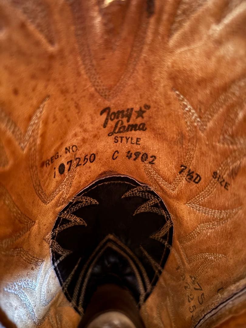 tonylama ウエスタンブーツ