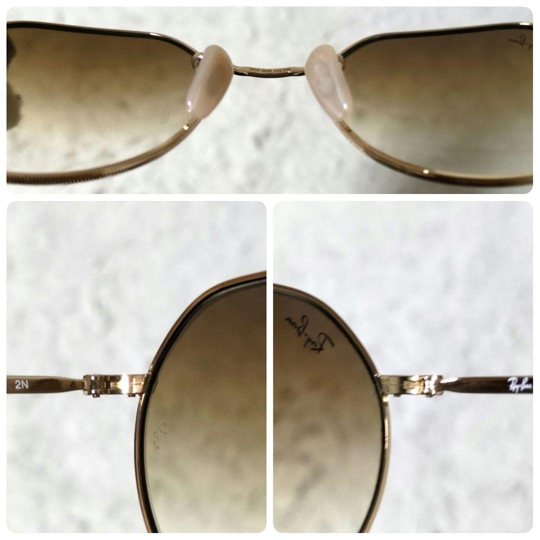 極美品 ケース付 Ray-Ban RB3565 001/51 グラデ サングラス