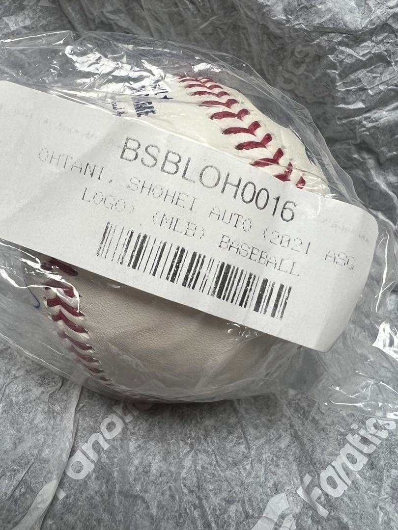 ドジャース 大谷翔平選手 直筆サインボール 初オールスター 公式球 2021