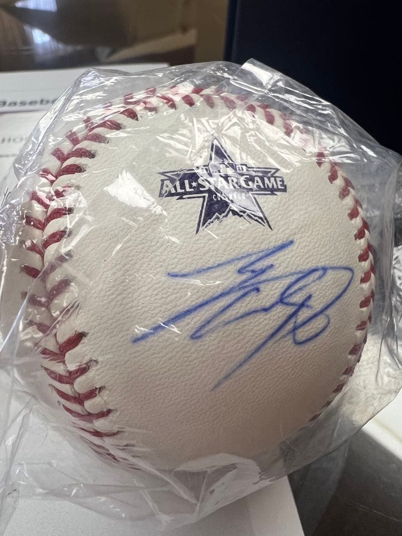 ドジャース 大谷翔平選手 直筆サインボール 初オールスター 公式球 2021