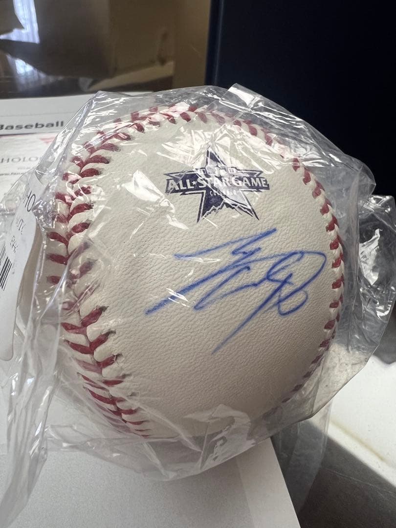 ドジャース 大谷翔平選手 直筆サインボール 初オールスター 公式球 2021