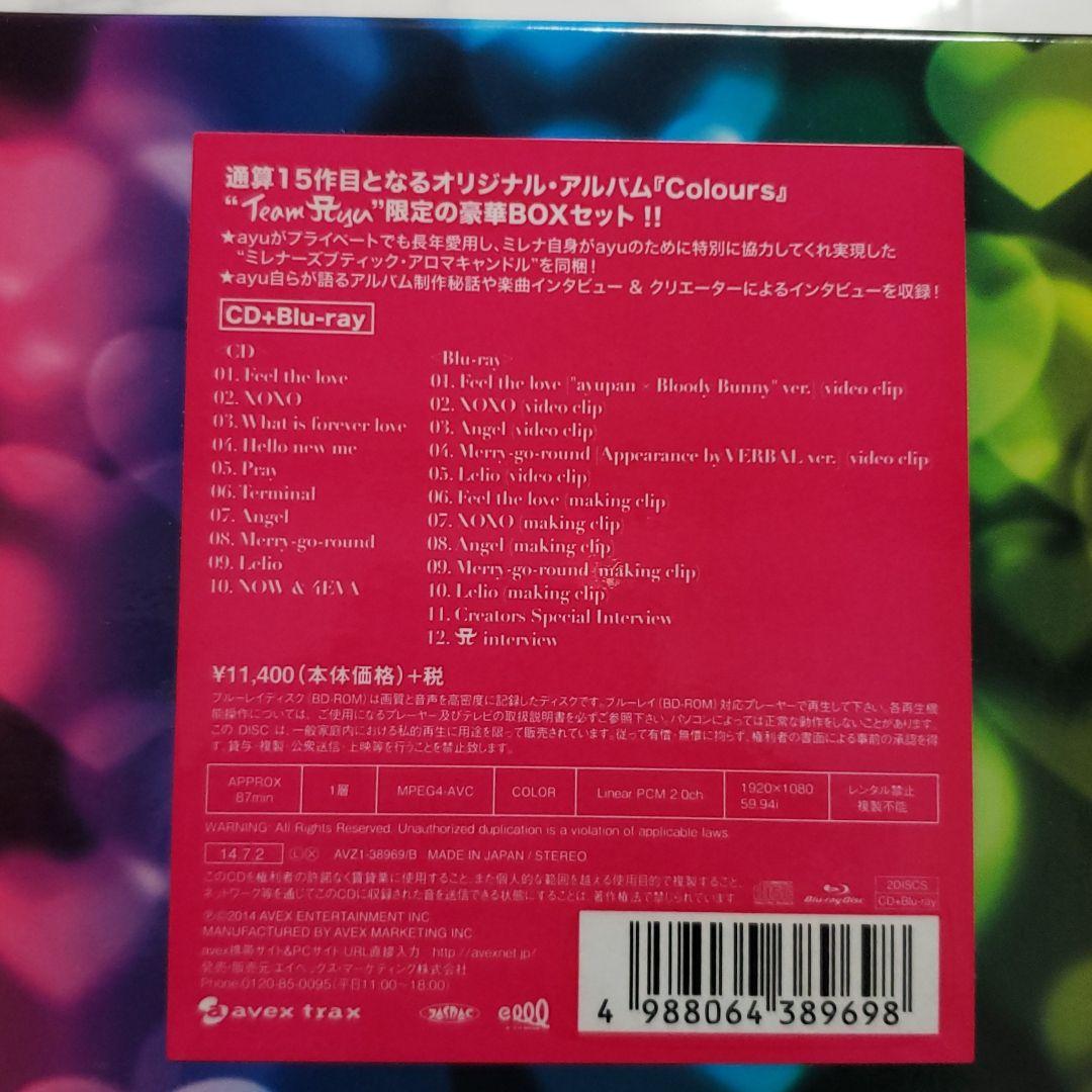 Colours CD Blu-ray アロマキャンドル 浜崎あゆみ