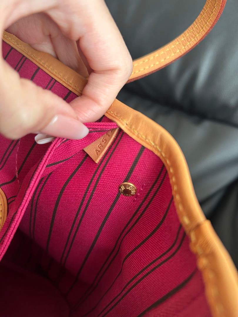 Louis Vuitton モノグラム　ネヴァーフルpm ピンク