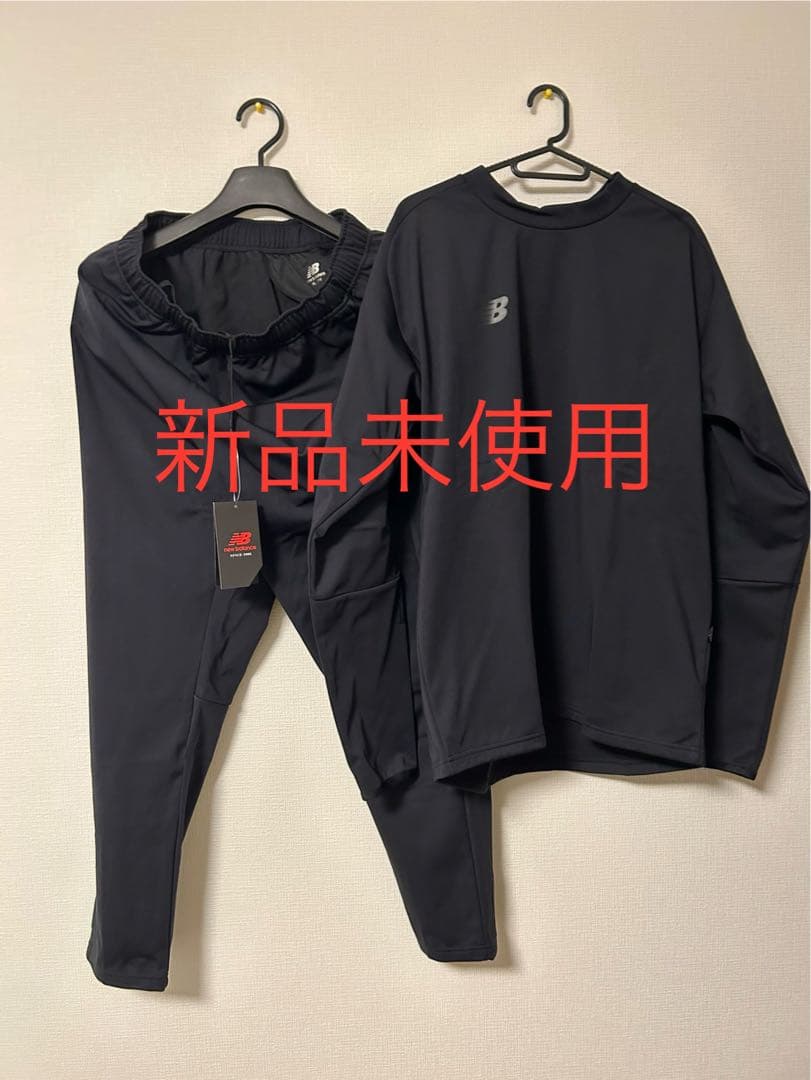 New Balance ブラック 上下セット　メンズXL