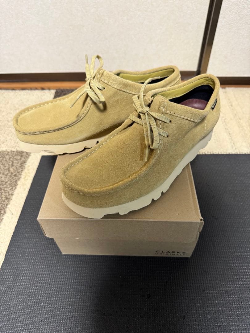 Clarks Originals Wallabee GTX 26.5cmベージュ