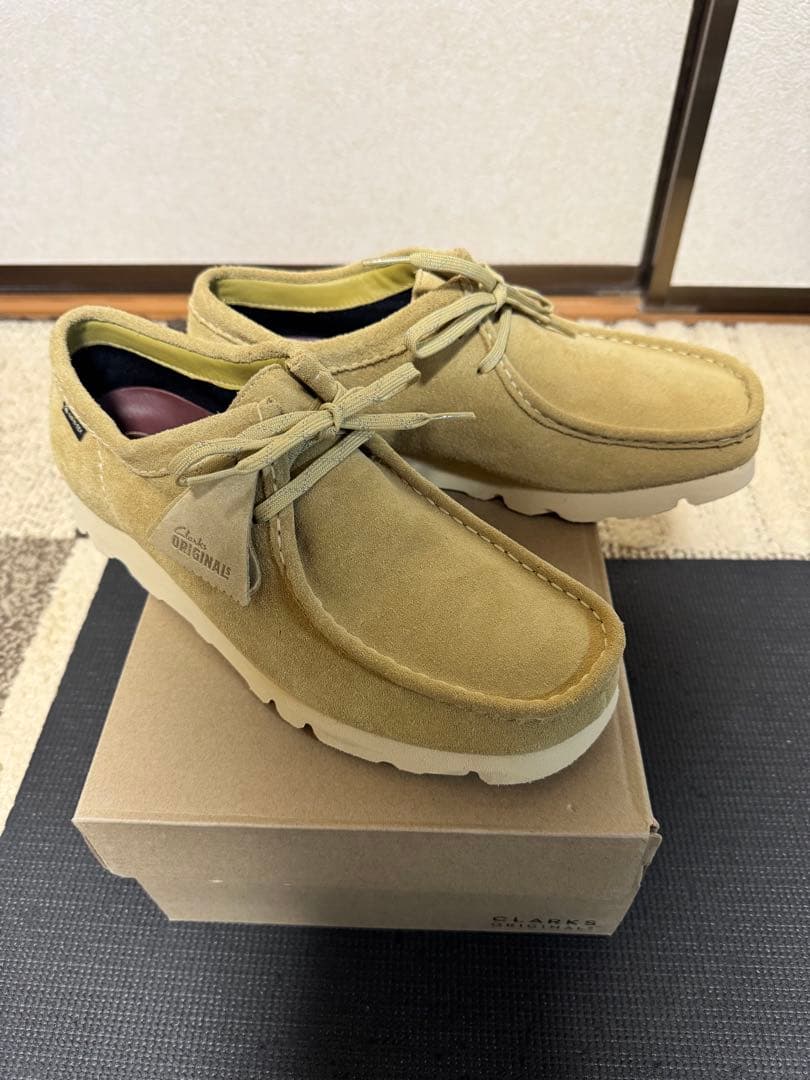 Clarks Originals Wallabee GTX 26.5cmベージュ