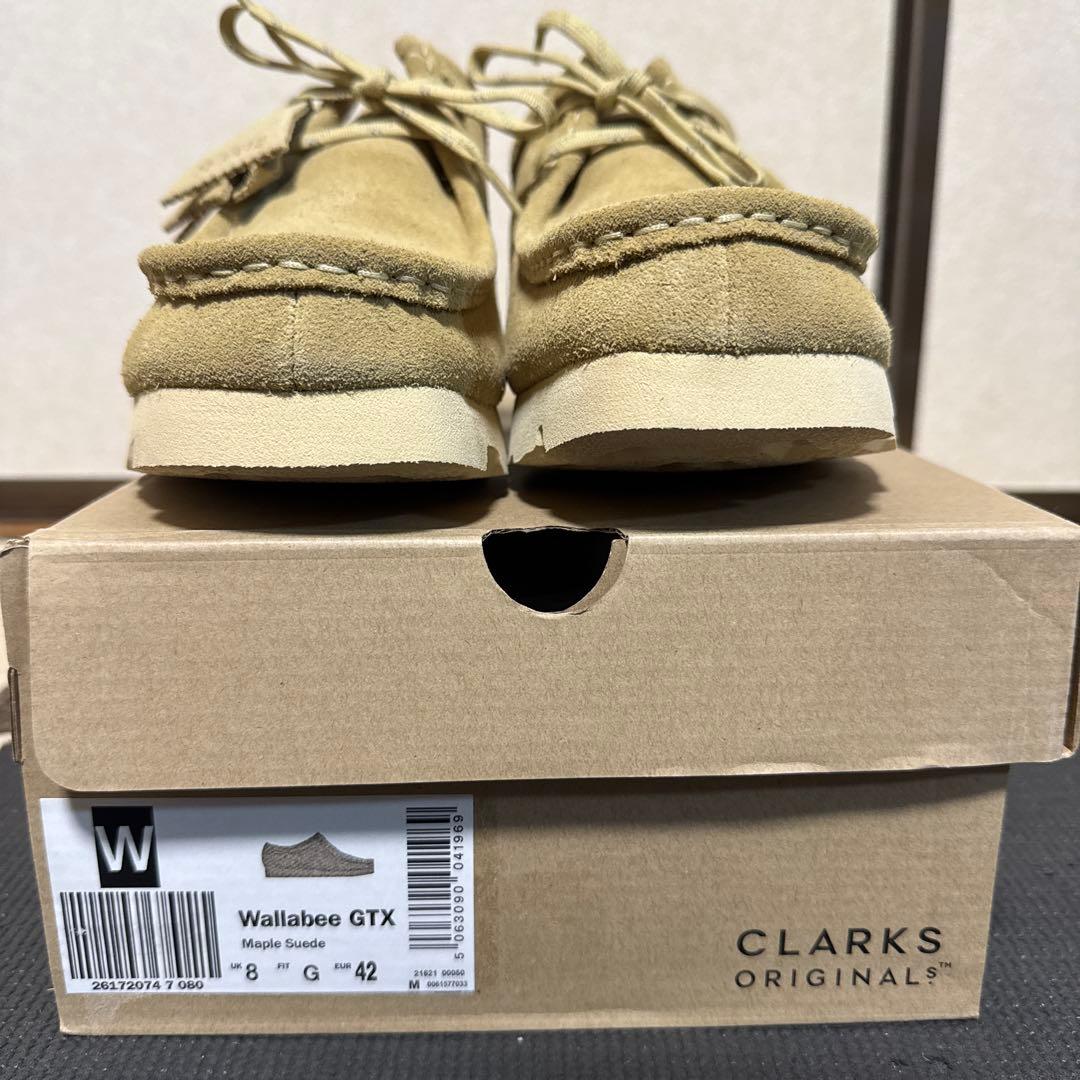 Clarks Originals Wallabee GTX 26.5cmベージュ