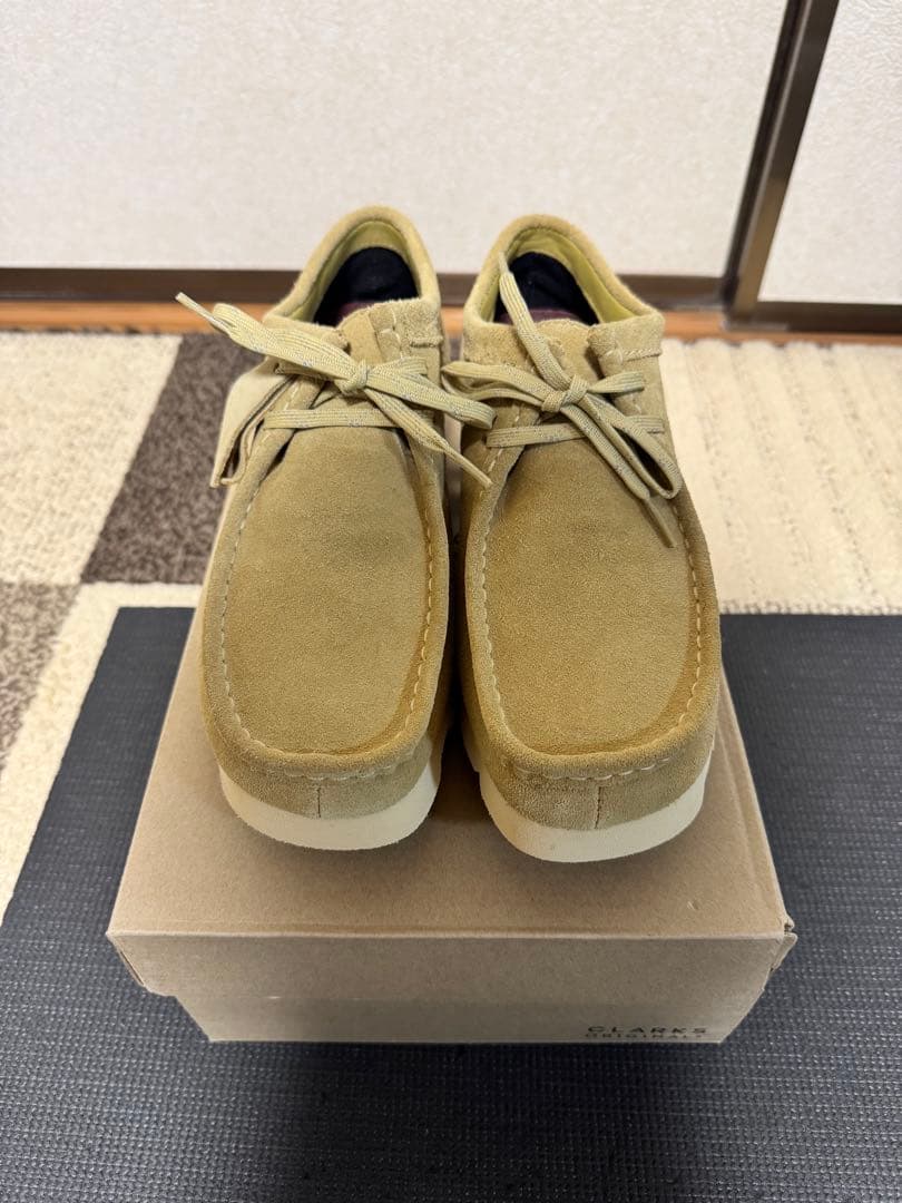 Clarks Originals Wallabee GTX 26.5cmベージュ
