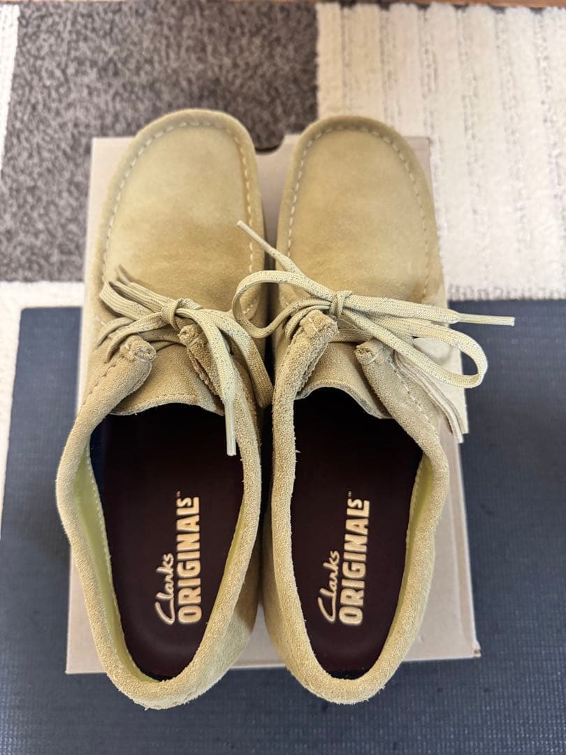 Clarks Originals Wallabee GTX 26.5cmベージュ
