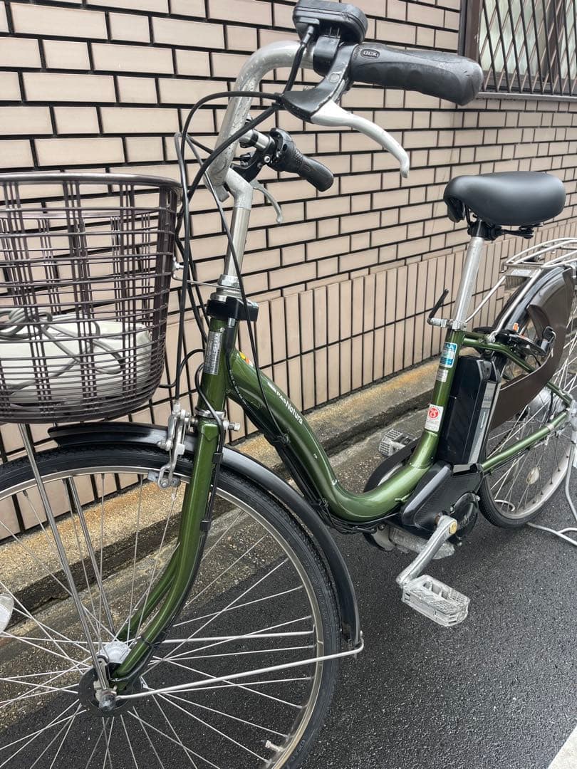 8.9ahヤマハ電動アシスト自転車26インチです。