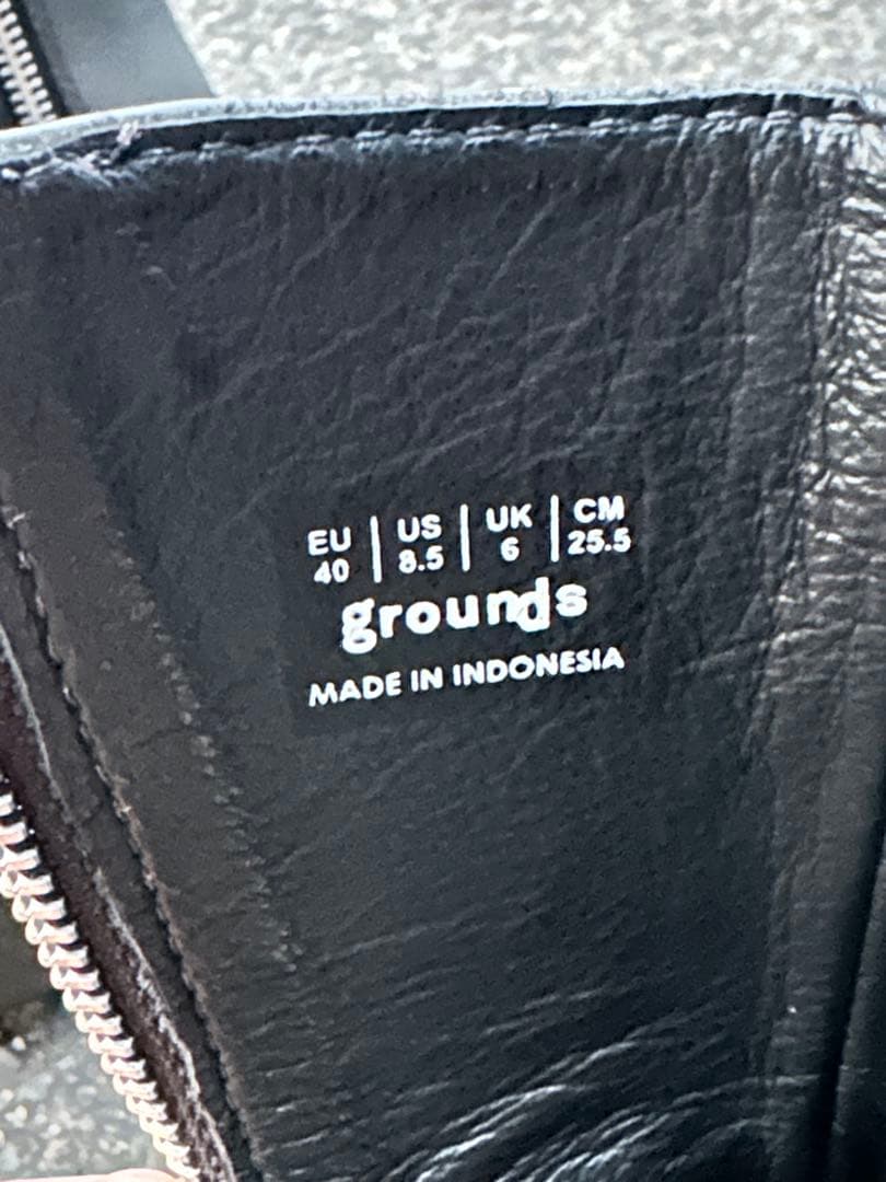 靴 JOHN LAWRENCE SULLIVAN x grounds