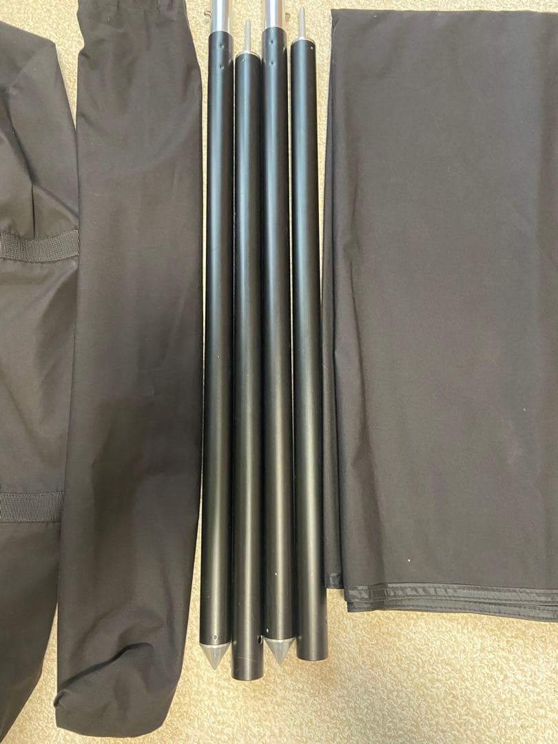 FUTURE FOX 焚き火　陣幕　ブラック