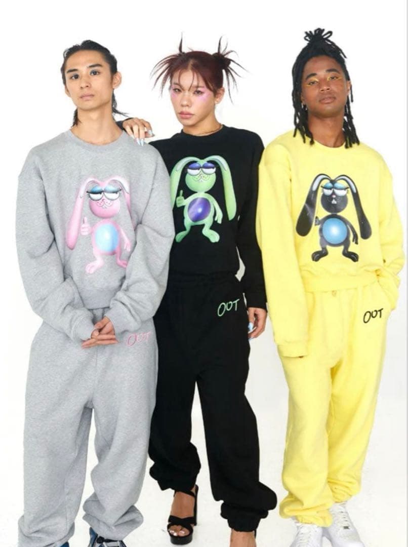 BGセットアップ（グレーピンク）