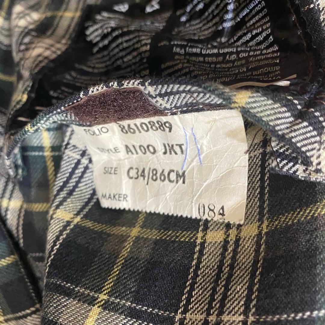 Barbour オイルドジャケットbedale 34