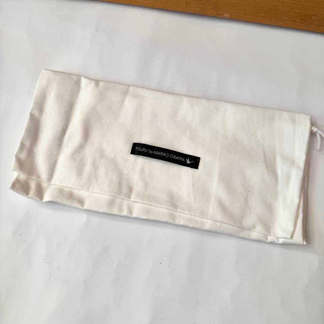 【美品】tsuru by mariko oikawa フラットシューズ黒36