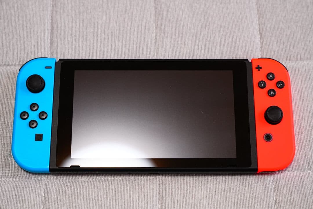【美品】Nintendo Switch 青/赤 本体 HAD-S-KABAA