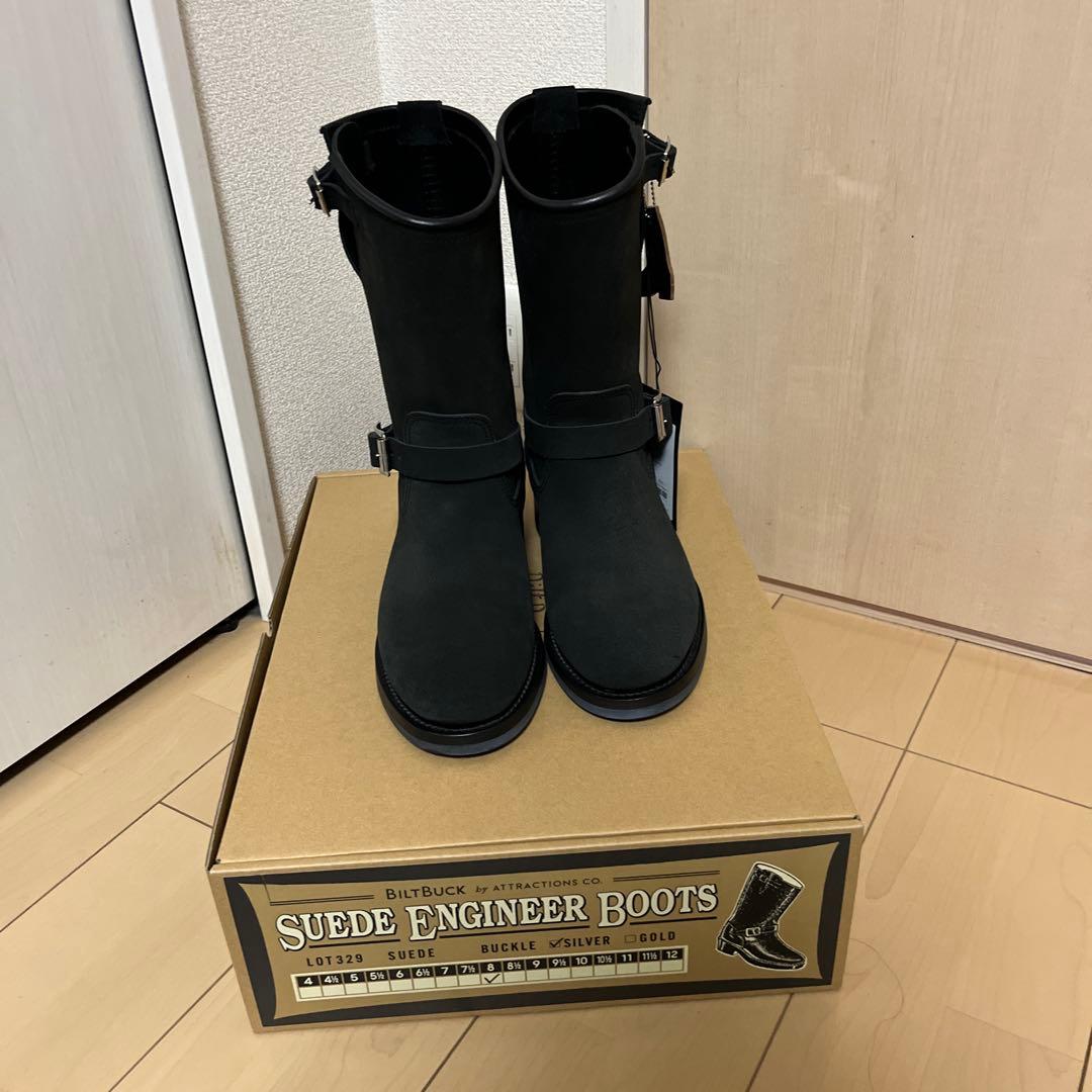 アトラクションズ　ビルトバック ３２９　エンジニアブーツ　未使用品