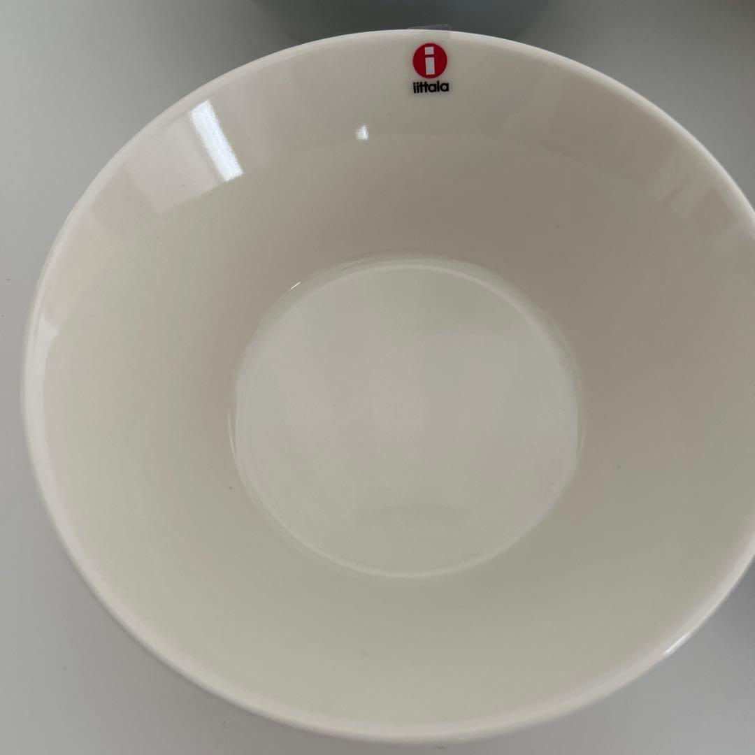イッタラ ティーマ 15cm ボウル 4枚 ホワイト パールグレー
