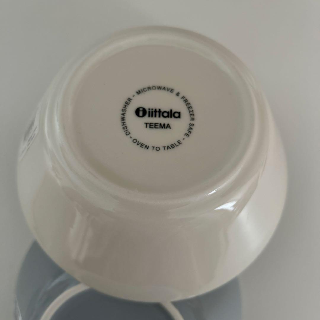 イッタラ ティーマ 15cm ボウル 4枚 ホワイト パールグレー