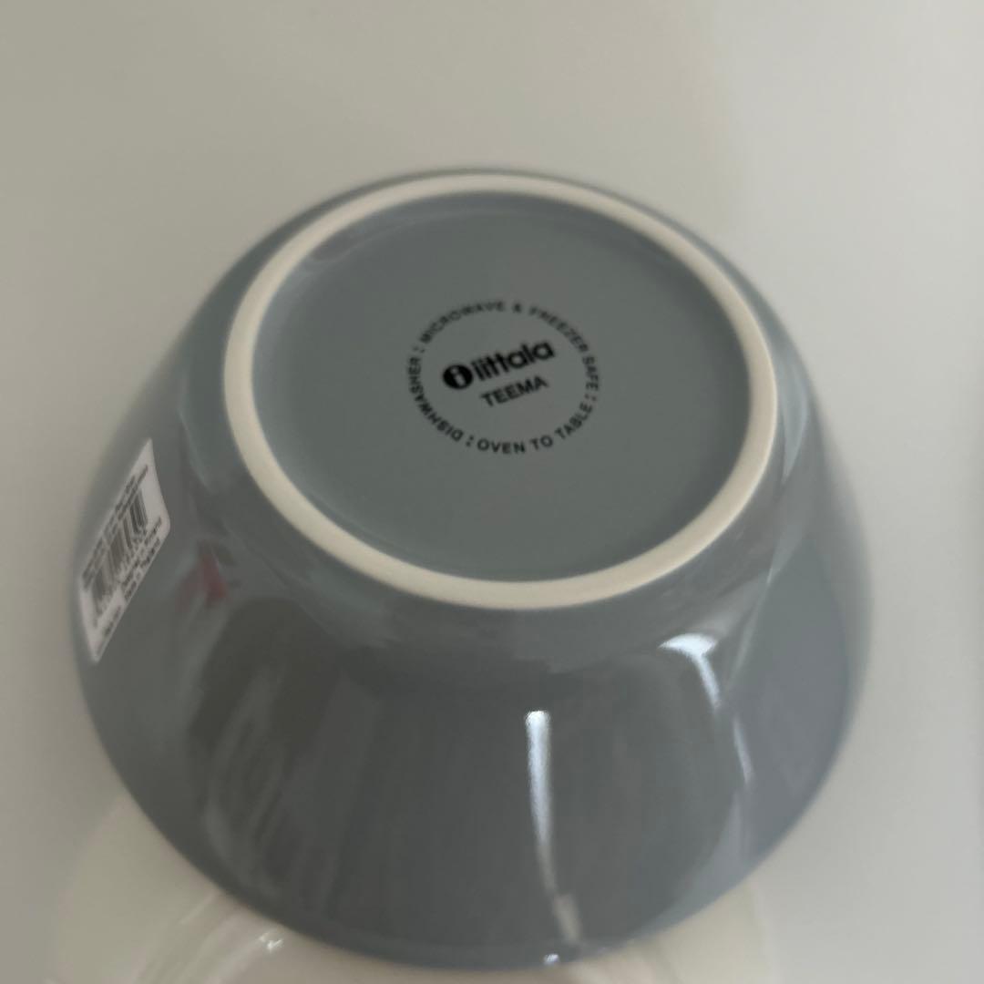 イッタラ ティーマ 15cm ボウル 4枚 ホワイト パールグレー