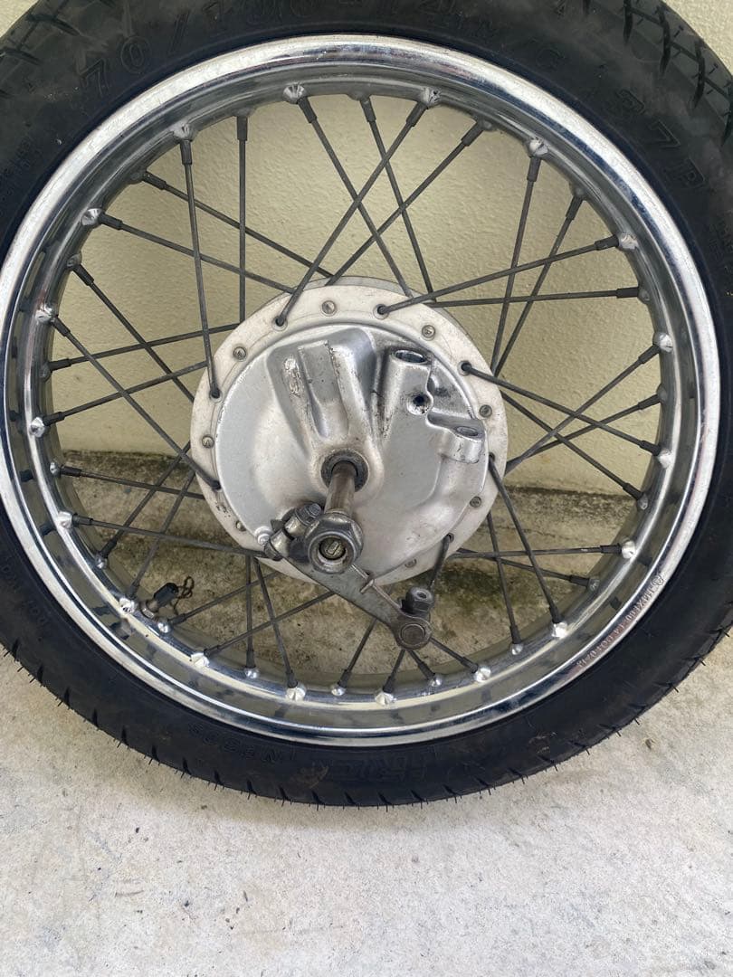 ホンダ　スーパーカブ110 14インチホイールセットのリアのみ（送料込み）