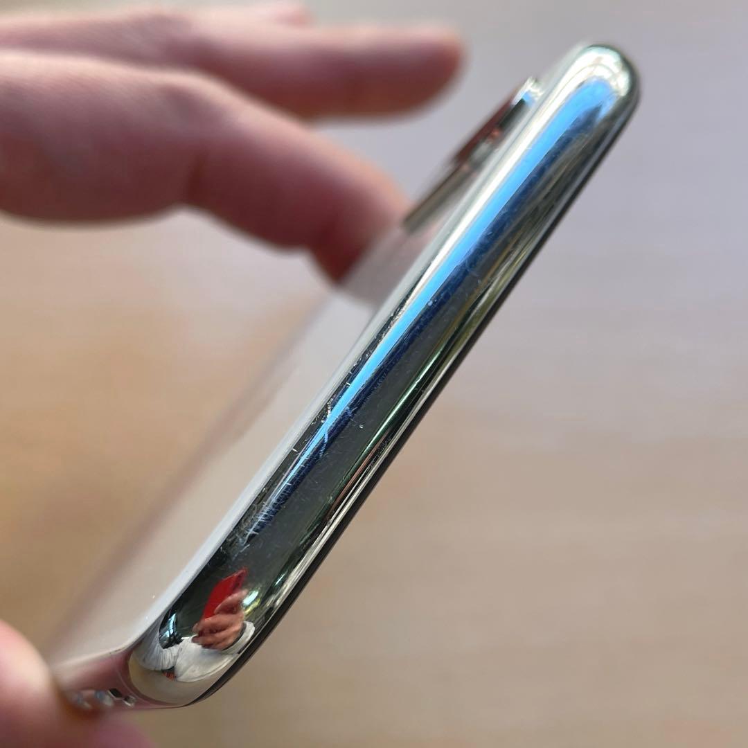 iPhone X シルバー　64GB A1902 美品　バッテリー90% #2