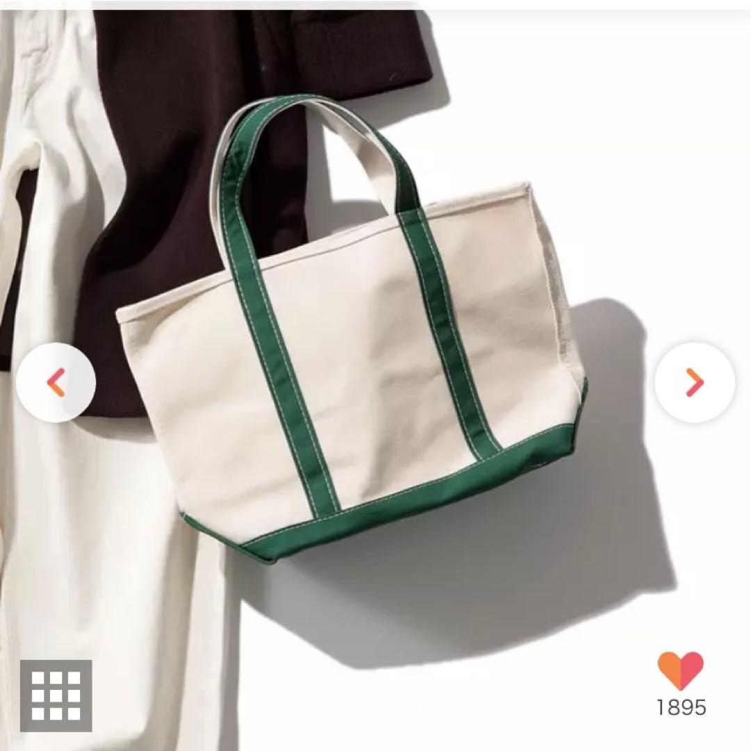 ※最安値【新品タグ付】llbean ボート・アンド・トート、オープン　ミディアム