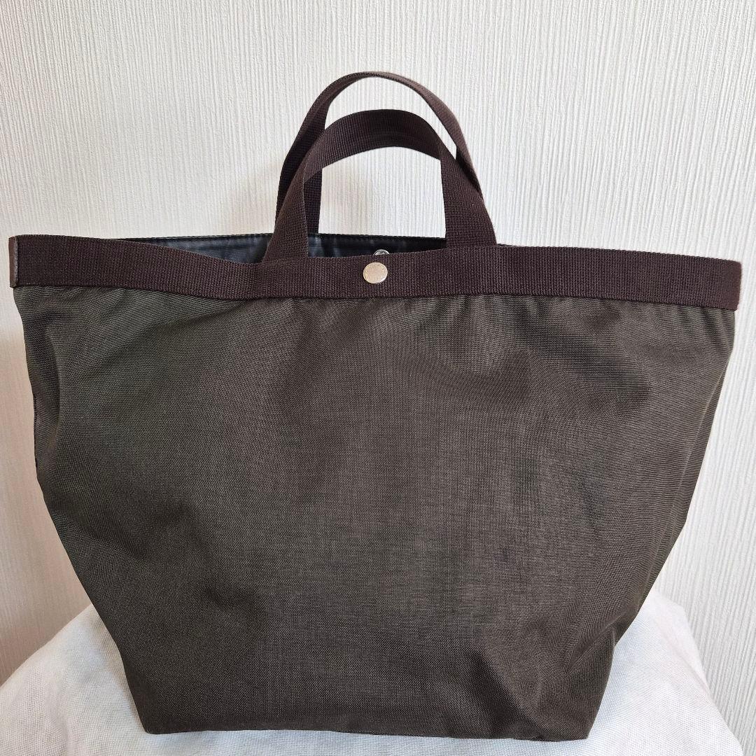 エルベシャプリエ Herve Chapelier 725C(トートL)モカ×モカ