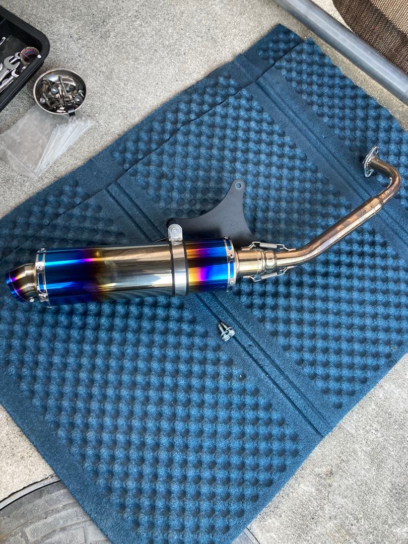 アクシスZ マフラー　使用期間1ヶ月