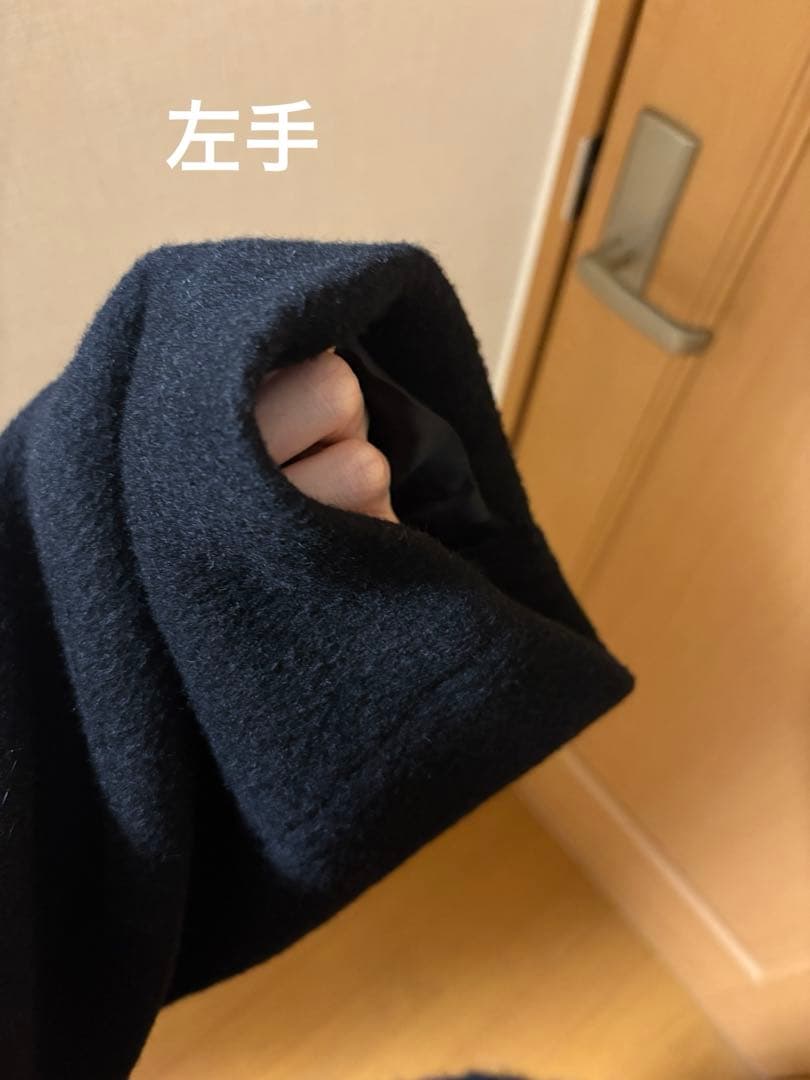 ジャケット・アウター HAUSWOMEN Angora oversized jacket black