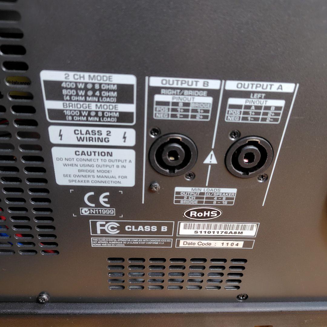 EUROPOWER PMP1680S パワードミキサー