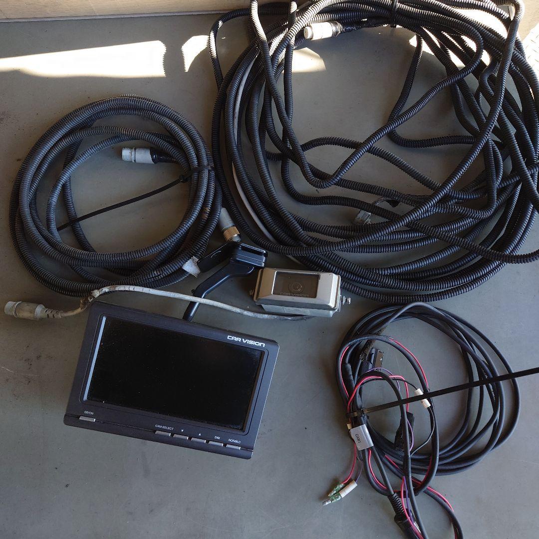VAR VISIONバックカメラ、モニターセット配線一式