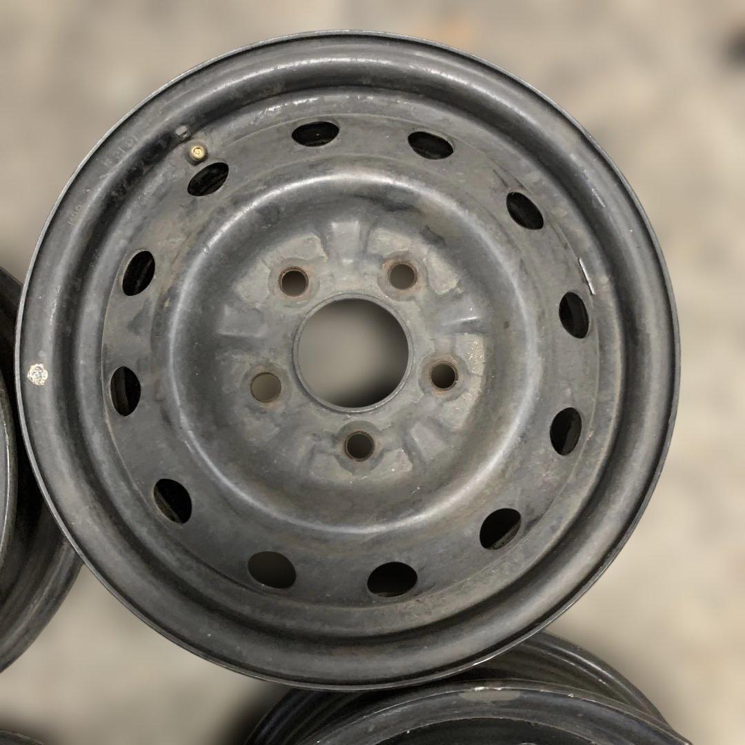 14インチ スチールホイール 4本セット （青680）