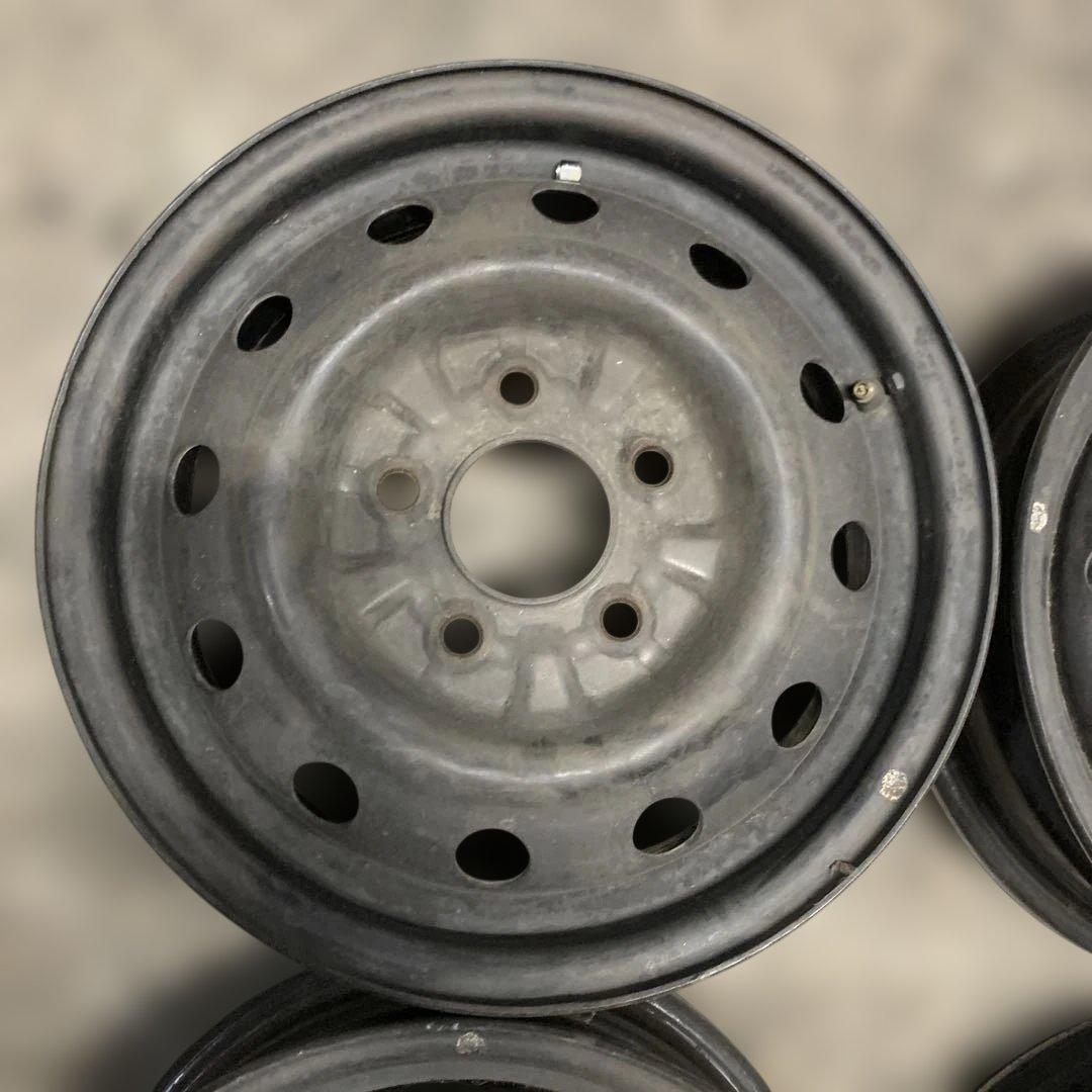 14インチ スチールホイール 4本セット （青680）